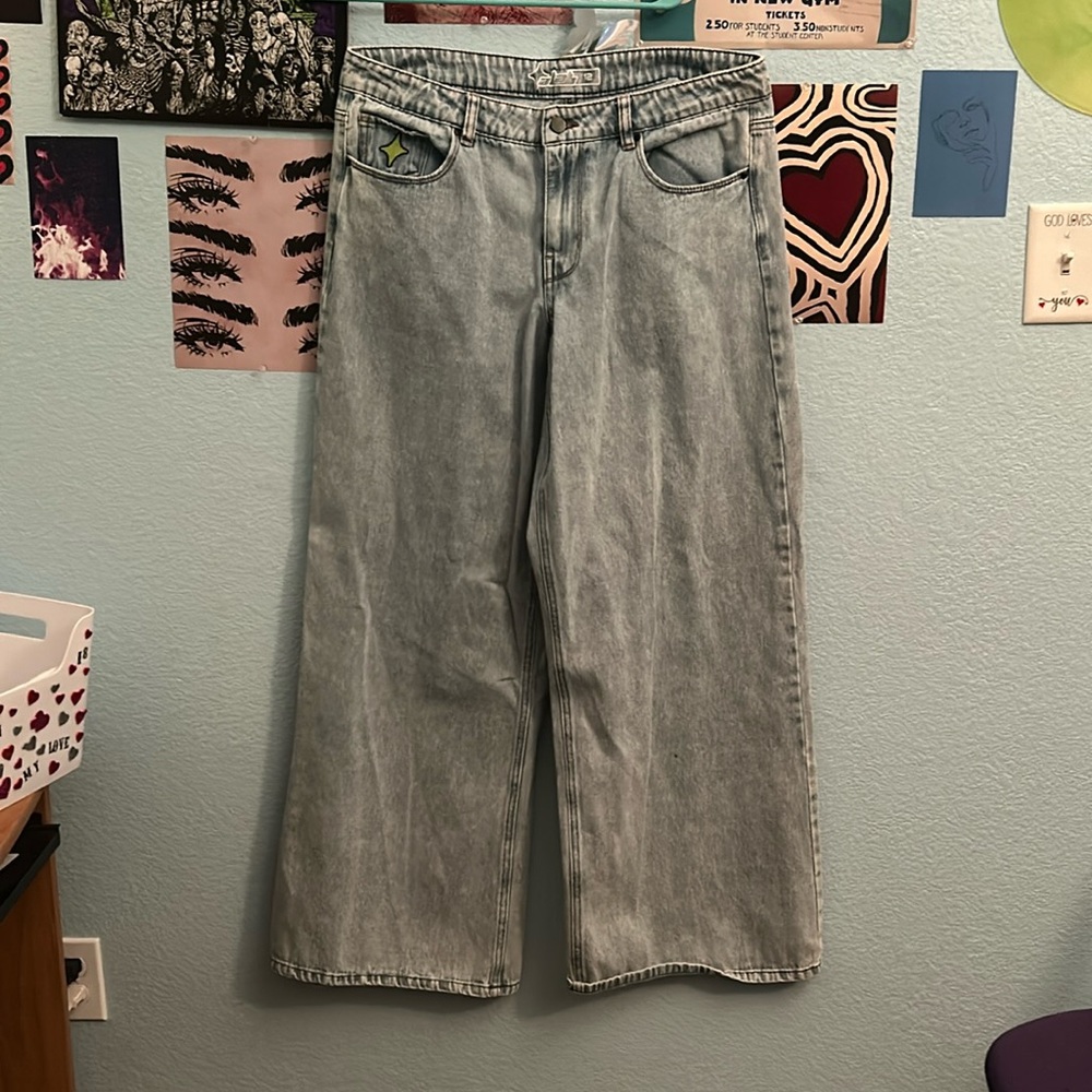Oversized baggy skater jeans